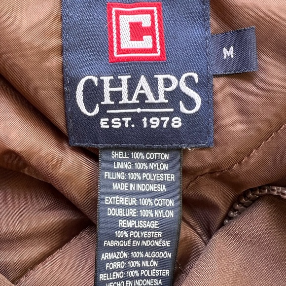 Chaps Barn Upcycled Brown Western Ranch Horse Jacket Large - Picture 6 of 10